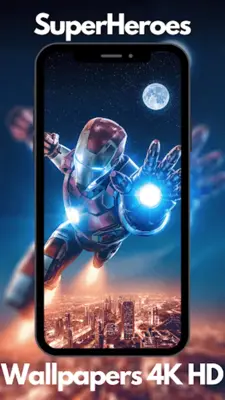 SuperHeroes Wallpapers 4K HD android App screenshot 6